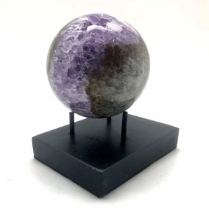 Metal Crystal Sphere Stand