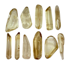 Natural Citrine Tumbled Points - Grade A 