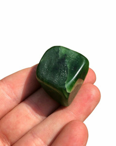 Nephrite Jade Tumbled Stone - Polished Natural Nephrite Jade Crystal