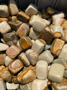 Picture Jasper Tumbled Stone - Polished Picture Jasper Crystal