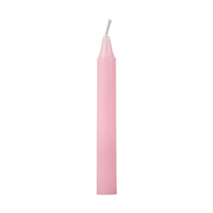 Pink Chime Candle - Ritual Candle - Unscented 