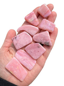 Pink Opal Stone Slice
