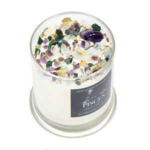 Pisces Candle - Zodiac Feb 19 - Mar 20