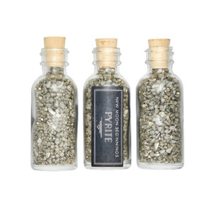Pyrite Crystal Chips Bottle