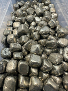 Pyrite Tumbled Stone 
