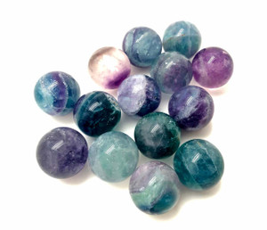 Rainbow Fluorite Sphere small - Polished Crystal