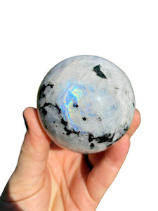 Rainbow Moonstone Sphere