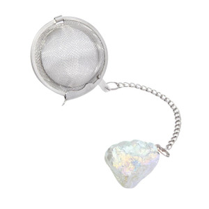 Raw Angel Aura Quartz Crystal Tea Infuser 