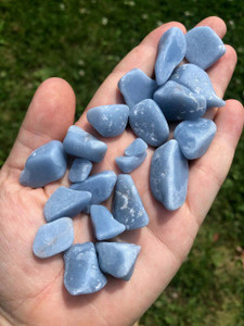 Raw Angelite Stone Small