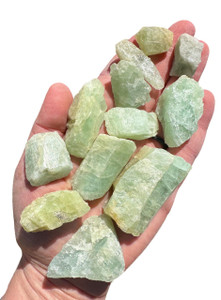 Raw Aquamarine Crystal - Green 
