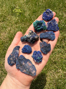 Raw Azurite 