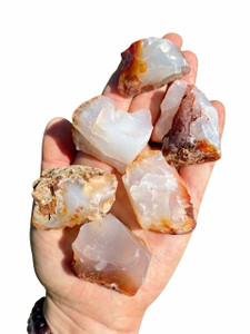 Raw Carnelian Agate Stone