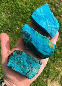Raw Chrysocolla Stone