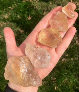 Raw Citrine Natural Crystal