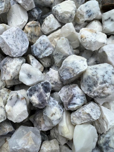 Raw Dendritic Opal Stone (Merlinite) - Grade A 