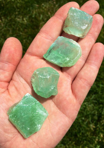 Raw Green Calcite Crystal