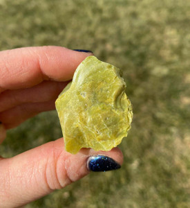 Raw Green Opal Stone