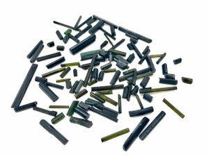 Raw Green Tourmaline Crystal Rod