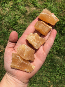 Raw Honey Calcite Stone