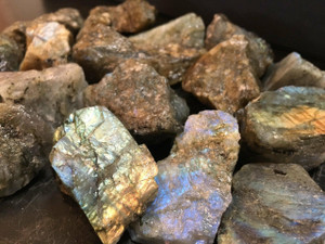 Raw Labradorite Stone