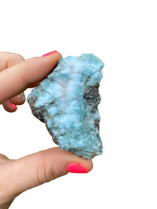 Raw Larimar Stone - Mixed Grade