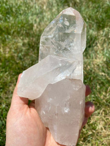 Raw Lemurian Quartz Crystal Point - 84