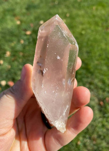 Raw Lithium Quartz Crystal Point - 26