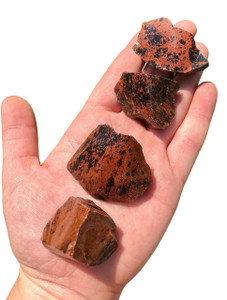 Raw Mahogany Obsidian Stone