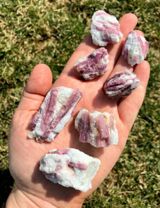 Raw Pink Tourmaline Stone
