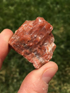 Raw Red Calcite Crystal