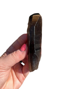 Raw Smoky Lemurian Quartz Point