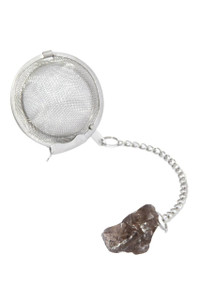 Raw Smoky Quartz Crystal Tea Infuser