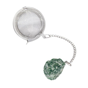 Raw Tree Agate Crystal Tea Infuser 