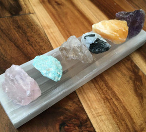 Rectangle Selenite Plate