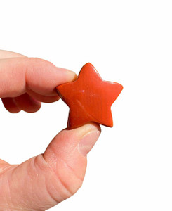 Red Jasper Star - Polished Stone