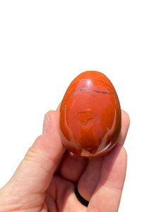 Red Jasper Stone Egg