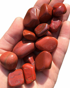 Red Jasper Tumbled Stone - Polished Red Jasper Crystal