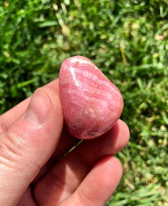 Rhodochrosite Tumbled Stone Grade AA - Polished Rhodochrosite Crystal