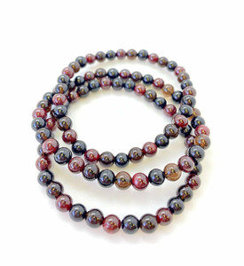 Root Chakra Elastic Bracelet - 6mm Beads