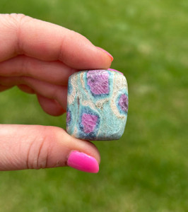 Ruby in Fuchsite Tumbled Stone 