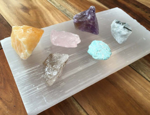 Selenite Plate - Rectangle