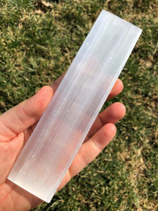 Selenite Plate - Thin Rectangle