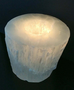 Selenite Tealight Holder