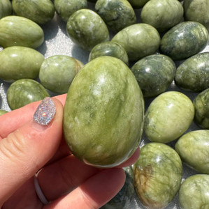 Serpentine Stone Egg 