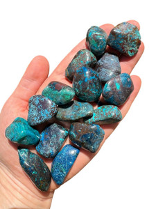 Shattuckite Tumbled Stone Grade B