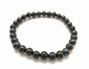 Shungite Elastic Bracelet - 6mm and 8mm Beads