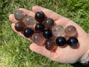 Smoky Quartz Sphere - Polished Crystal