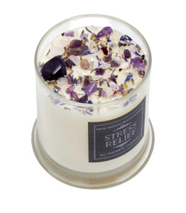 Stress Relief Intention Candle Lavender