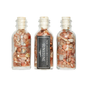 Sunstone Crystal Chips Bottle