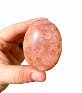 Sunstone Palm Stone - Polished Stone Oval